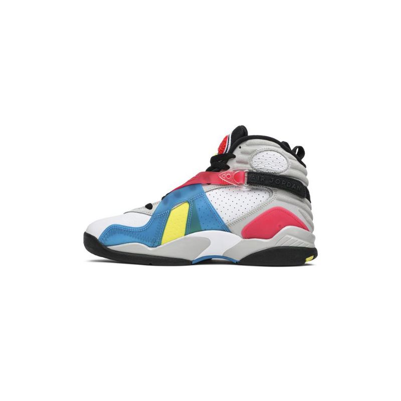 Air Jordan 8 Retro Sp Se Hvite Flerfargede Herresko