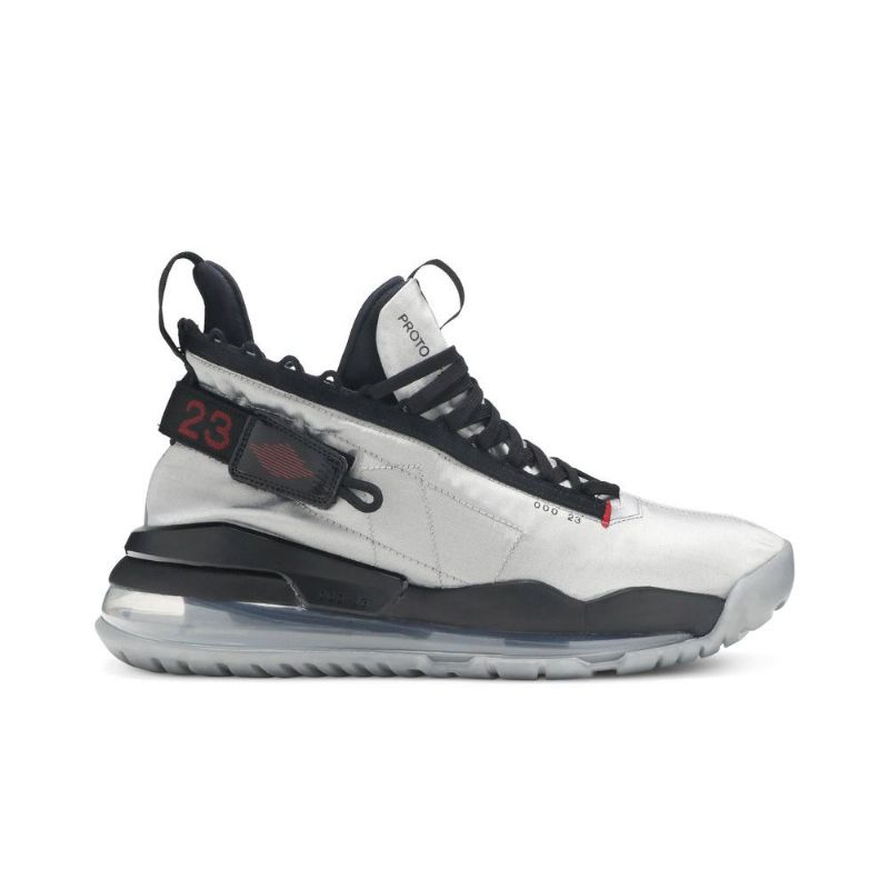 Air Jordan Proto Max 720 Sølv Svarte Herresko