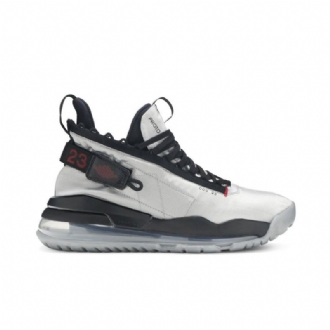 Air Jordan Proto Max 720 Sølv Svarte Herresko