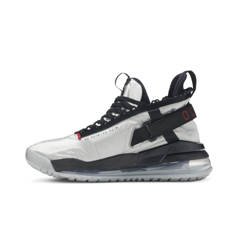 Air Jordan Proto Max 720 Sølv Svarte Herresko