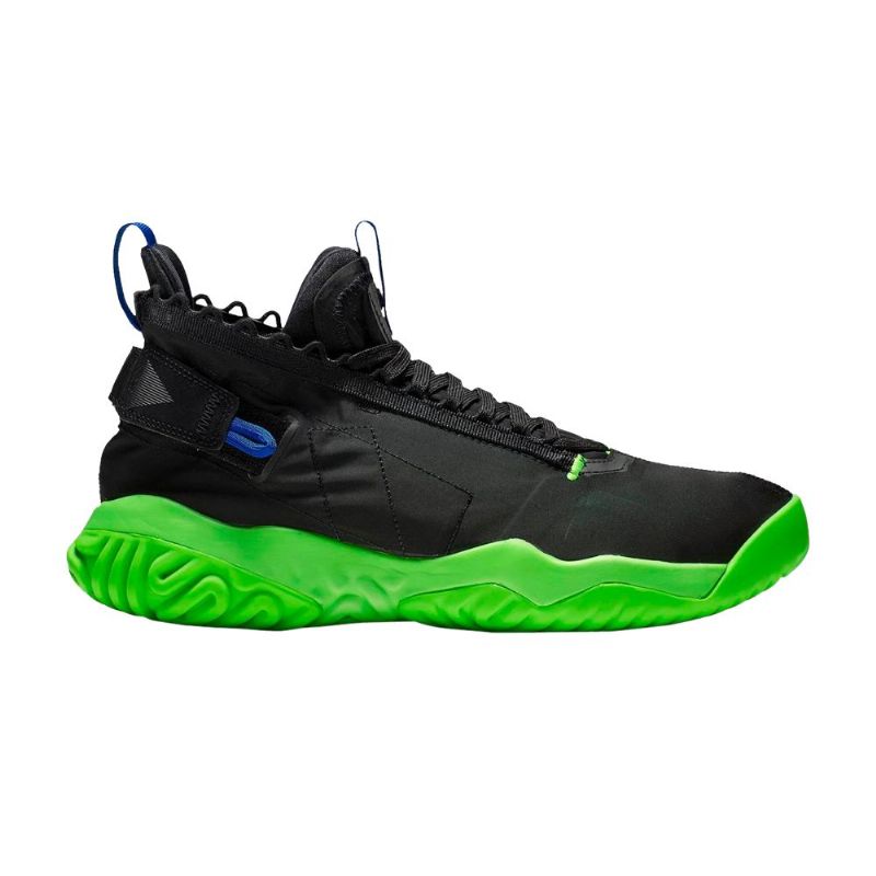 Air Jordan Proto React Svart Grønn Blå Herresko