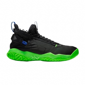 Air Jordan Proto React Svart Grønn Blå Herresko