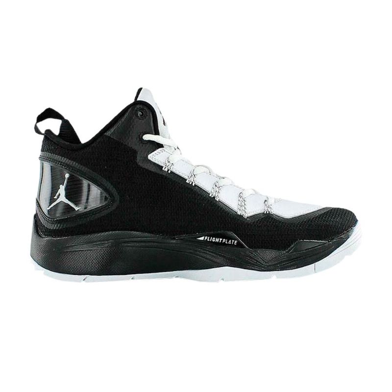 Air Jordan Super.fly 2 Po Svart Hvit Herresko