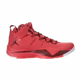 Air Jordan Super.fly 2 Rød Hvit Herresko