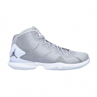 Air Jordan Super.fly 4 Grå Hvite Herresko