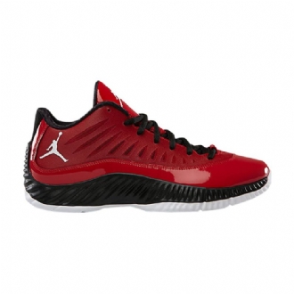 Air Jordan Super.fly Lav Rød Svart Hvit Herresko