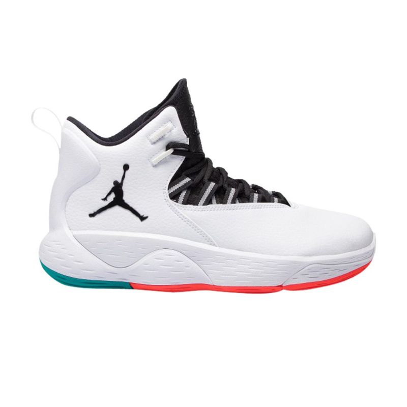 Air Jordan Super.fly Mvp Hvit Svart Herresko