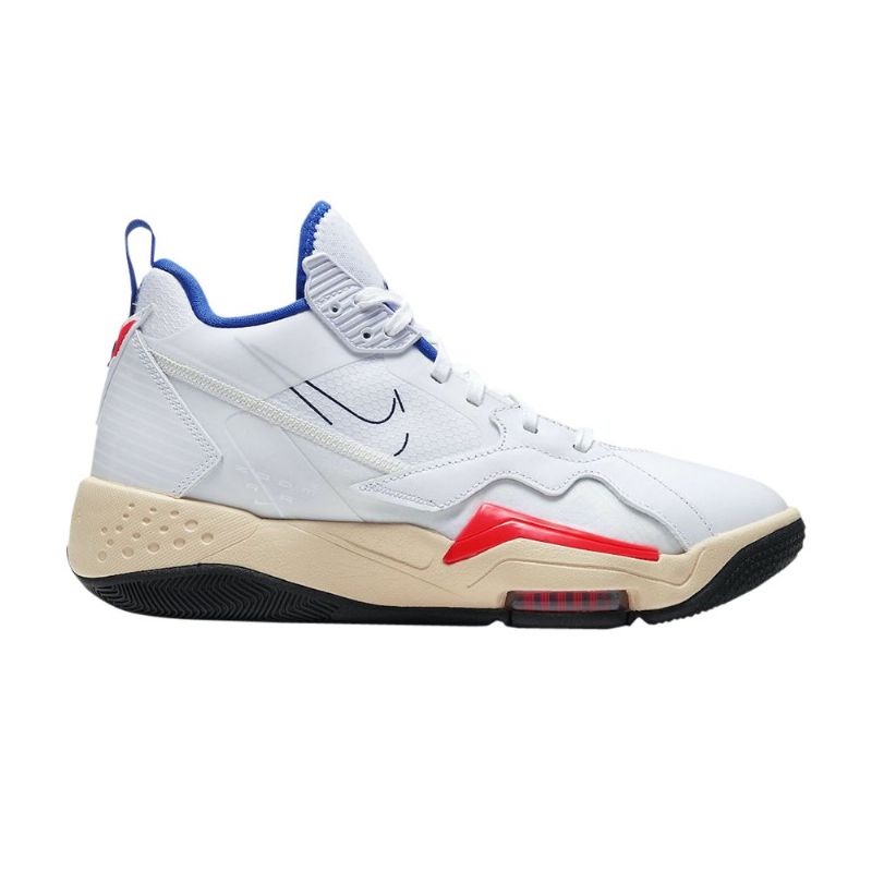 Air Jordan Zoom '92 Hvit Blå Damesko