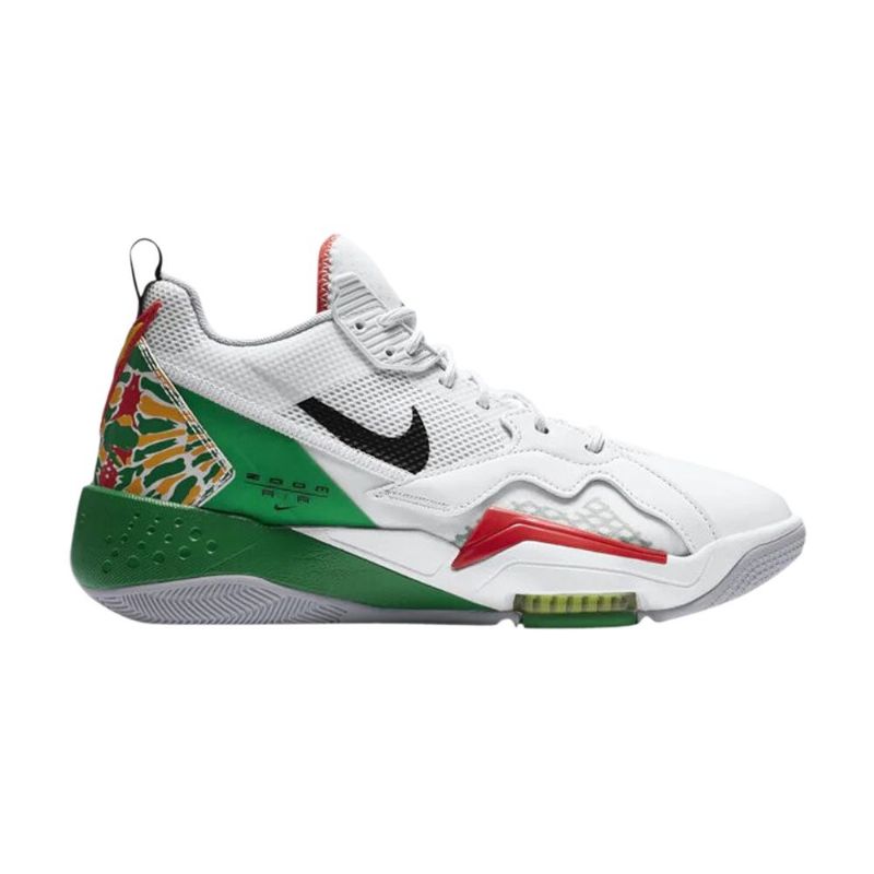 Air Jordan Zoom '92 Hvit Grønn Rød Herresko