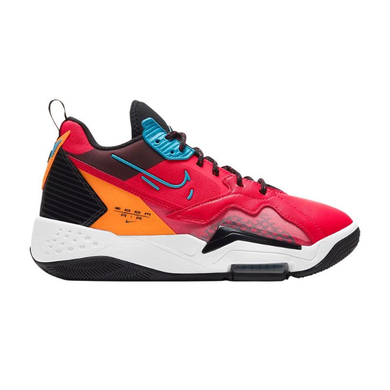 Air Jordan Zoom '92 Rød Svart Oransje Blå Damesko
