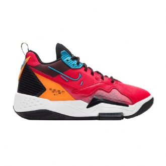 Air Jordan Zoom '92 Rød Svart Oransje Blå Damesko