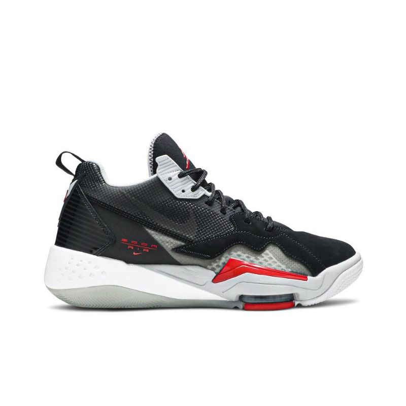 Air Jordan Zoom '92 Svart Grå Rød Herresko