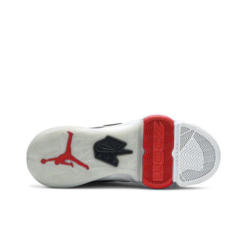 Air Jordan Zoom '92 Svart Grå Rød Herresko