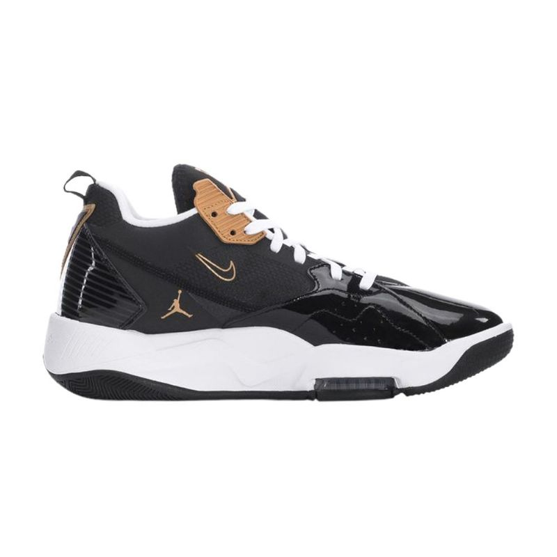 Air Jordan Zoom '92 Svart Gull Hvit Herresko