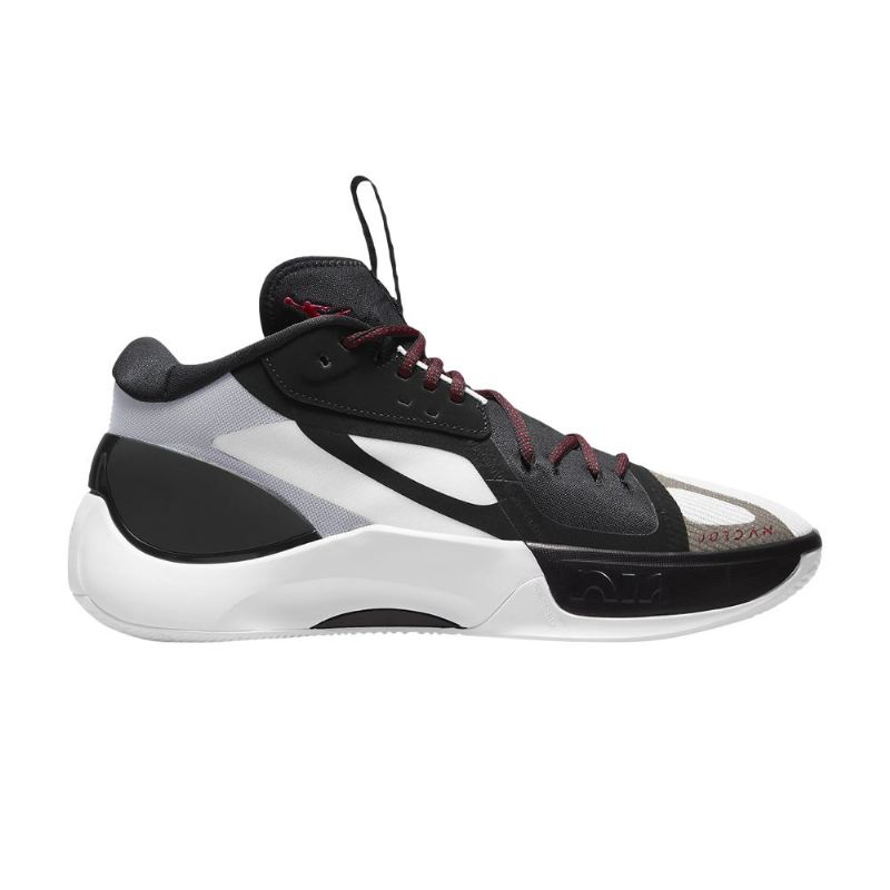Air Jordan Zoom Luka Doncic Separate Pf Svart Hvit Grå Rød Herresko