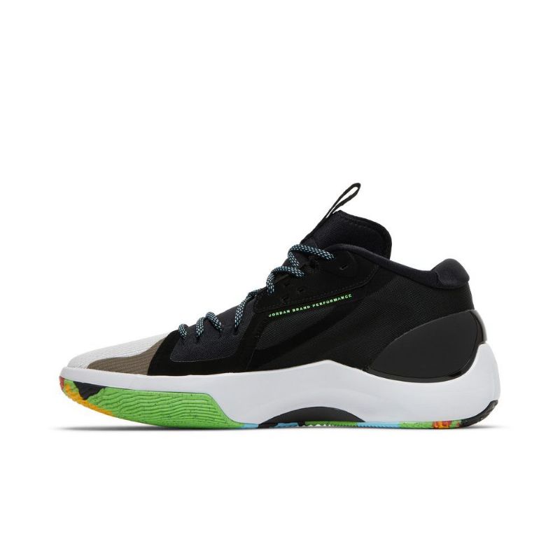 Air Jordan Zoom Separate Svarte Flerfargede Herresko
