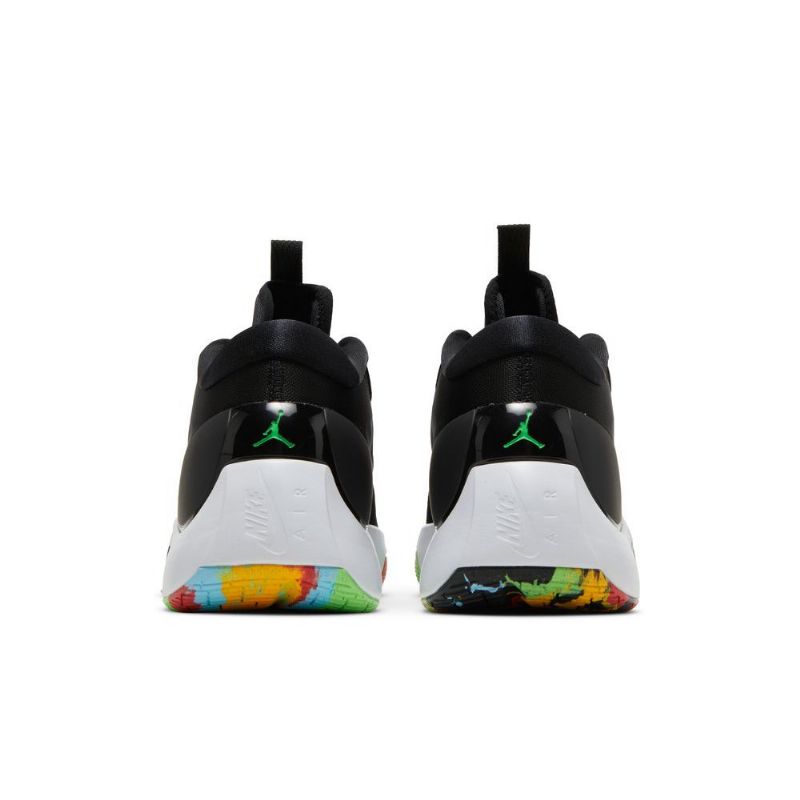 Air Jordan Zoom Separate Svarte Flerfargede Herresko