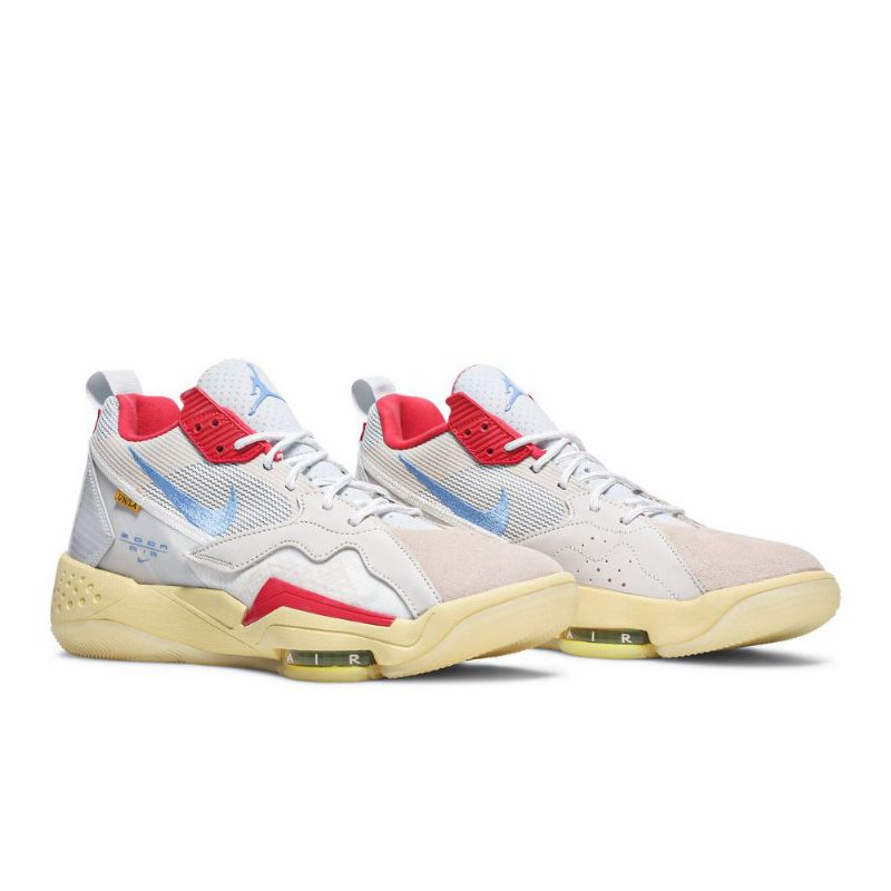 Air Jordan Zoom Union La '92 Hvit Rød Blå Herresko