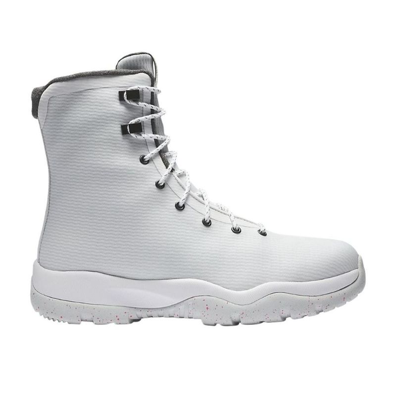 Air Jordan Future Boot Hvit Grå Herresko