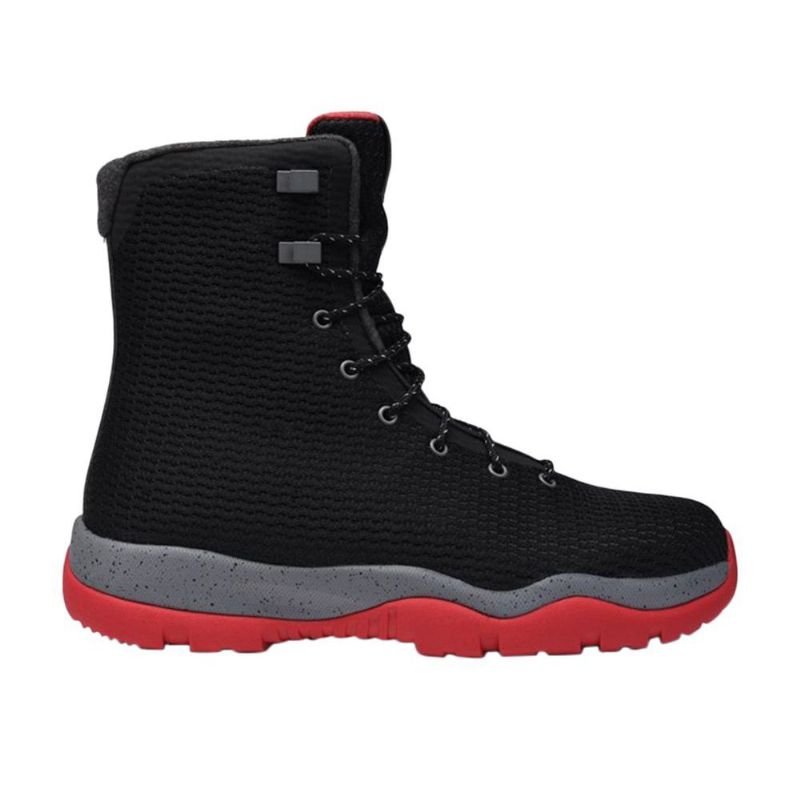 Air Jordan Future Boot Svart Rød Grå Herresko