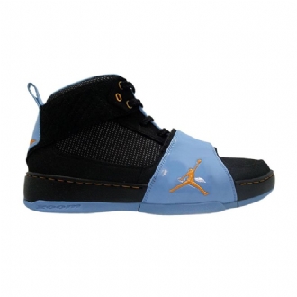 Air Jordan Future Sole M6 Svart Blå Gull Herresko