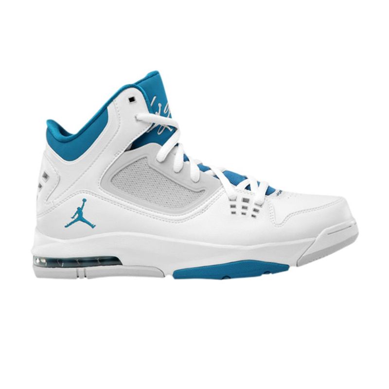 Air Jordan Flight 23 Rst Hvit Blå Grå Herresko