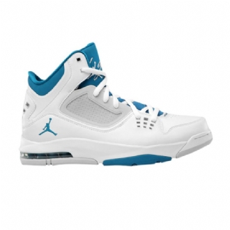Air Jordan Flight 23 Rst Hvit Blå Grå Herresko