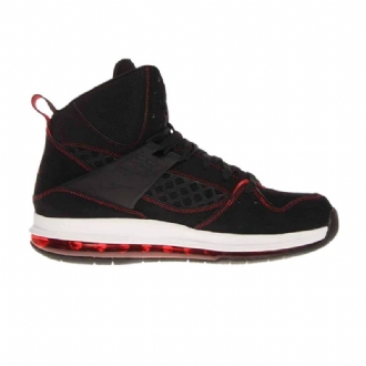 Air Jordan Flight 45 High Max Svart Rød Hvit Herresko
