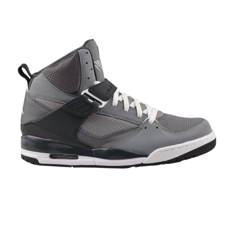 Air Jordan Flight 45 Høy Grå Svart Hvit Herresko