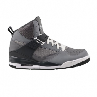 Air Jordan Flight 45 Høy Grå Svart Hvit Herresko