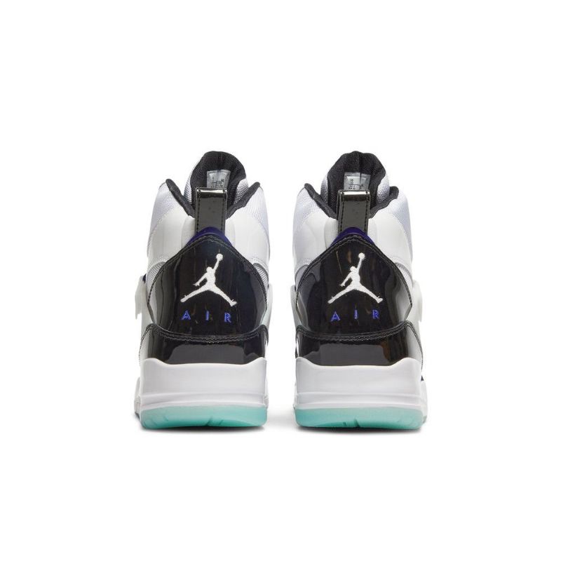 Air Jordan Flight 45 Høy Hvit Svart Herresko