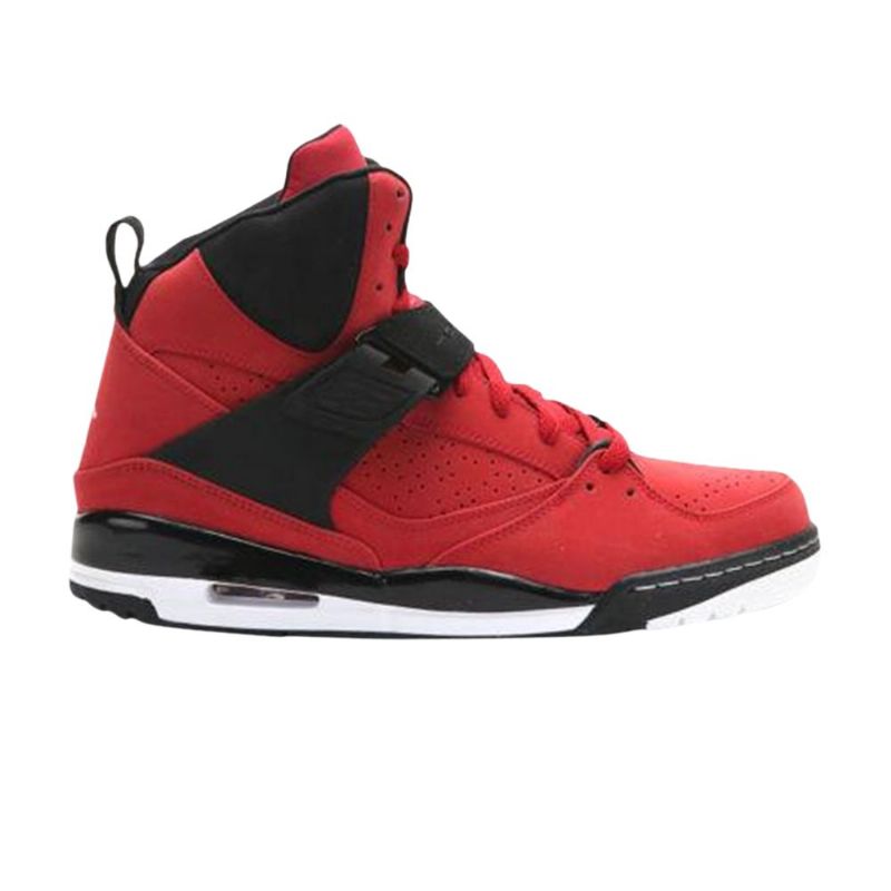 Air Jordan Flight 45 Høy Rød Svart Hvit Herresko
