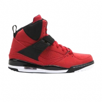 Air Jordan Flight 45 Høy Rød Svart Hvit Herresko