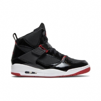 Air Jordan Flight 45 Høy Svart Hvit Rød Herresko