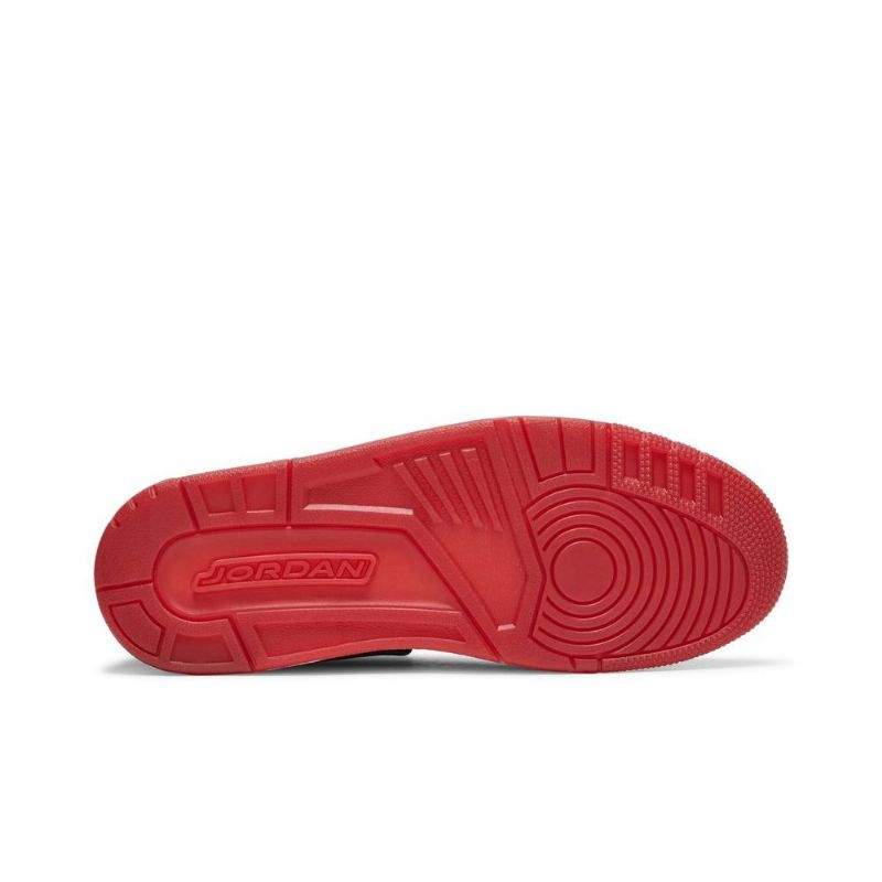 Air Jordan Flight 45 Høy Svart Hvit Rød Herresko