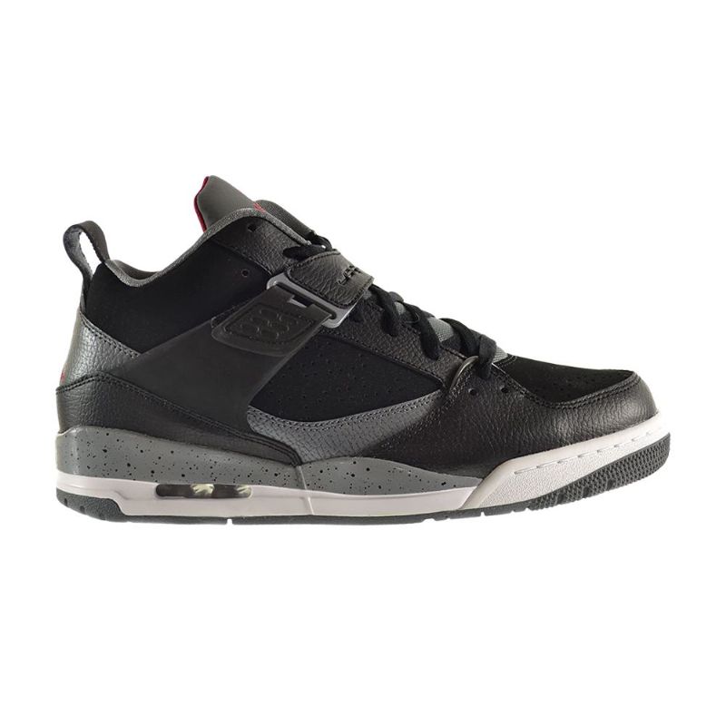 Air Jordan Flight 45 Svart Grå Hvit Rød Herresko