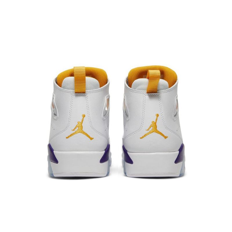 Air Jordan Flight Club 91 Hvit Lilla Gull Herresko