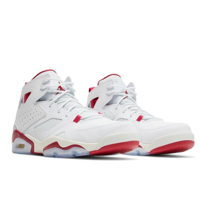 Air Jordan Flight Club 91 Hvit Rød Herresko