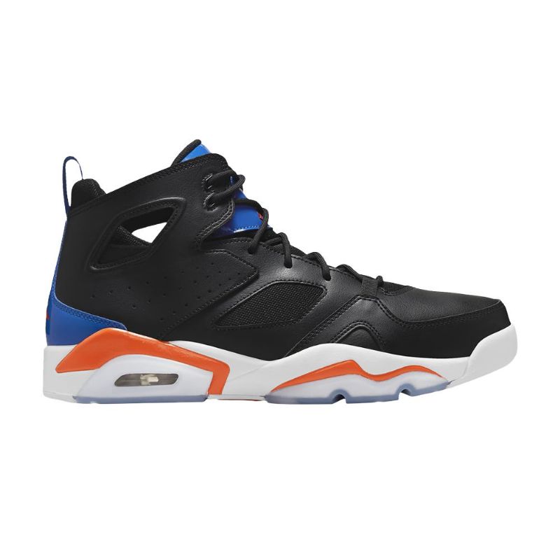 Air Jordan Flight Club 91 Svart Blå Oransje Hvit Herresko