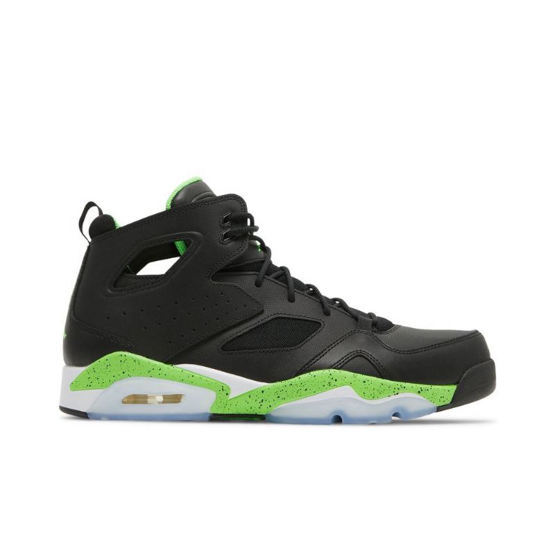 Air Jordan Flight Club 91 Svart Grønn Hvit Herresko