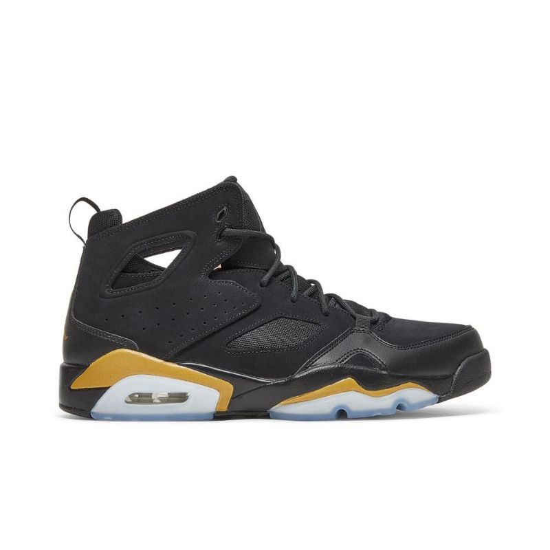 Air Jordan Flight Club 91 Svart Gull Herresko