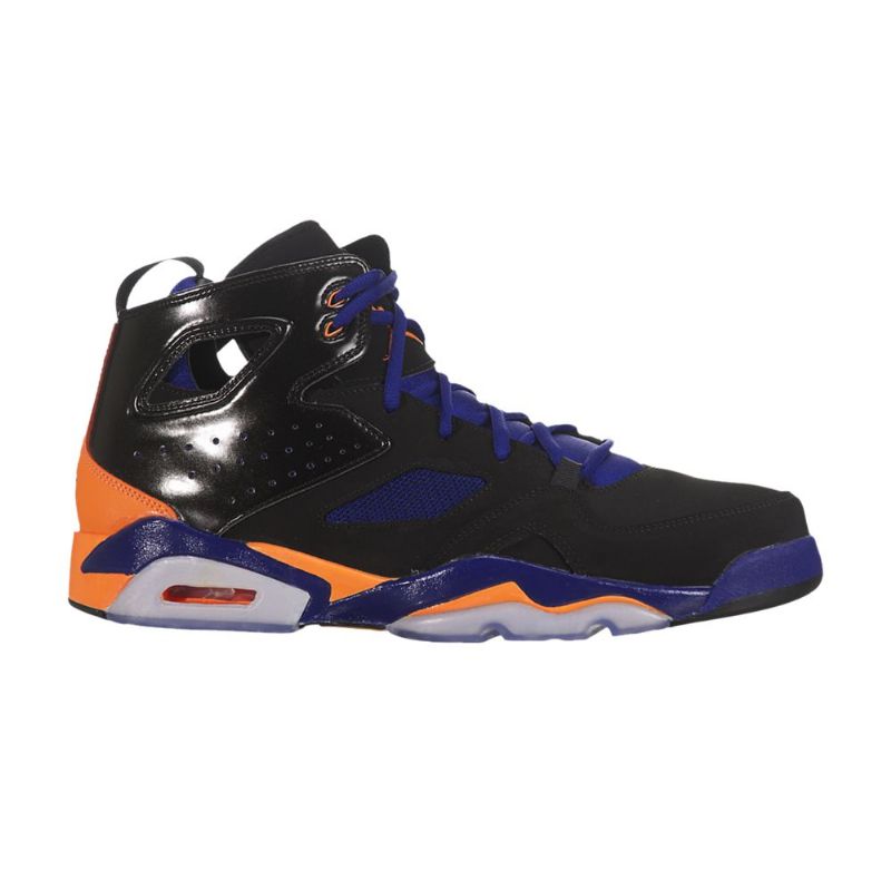 Air Jordan Flight Club 91 Svart Oransje Blå Herresko
