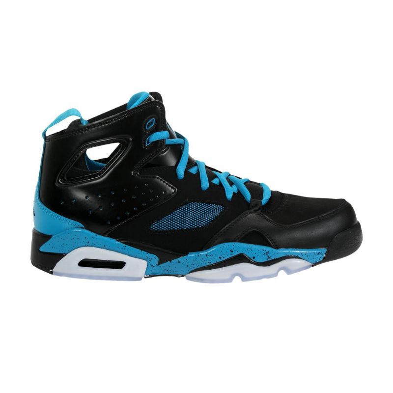 Air Jordan Flight Club 91 Svart Turkis Herresko