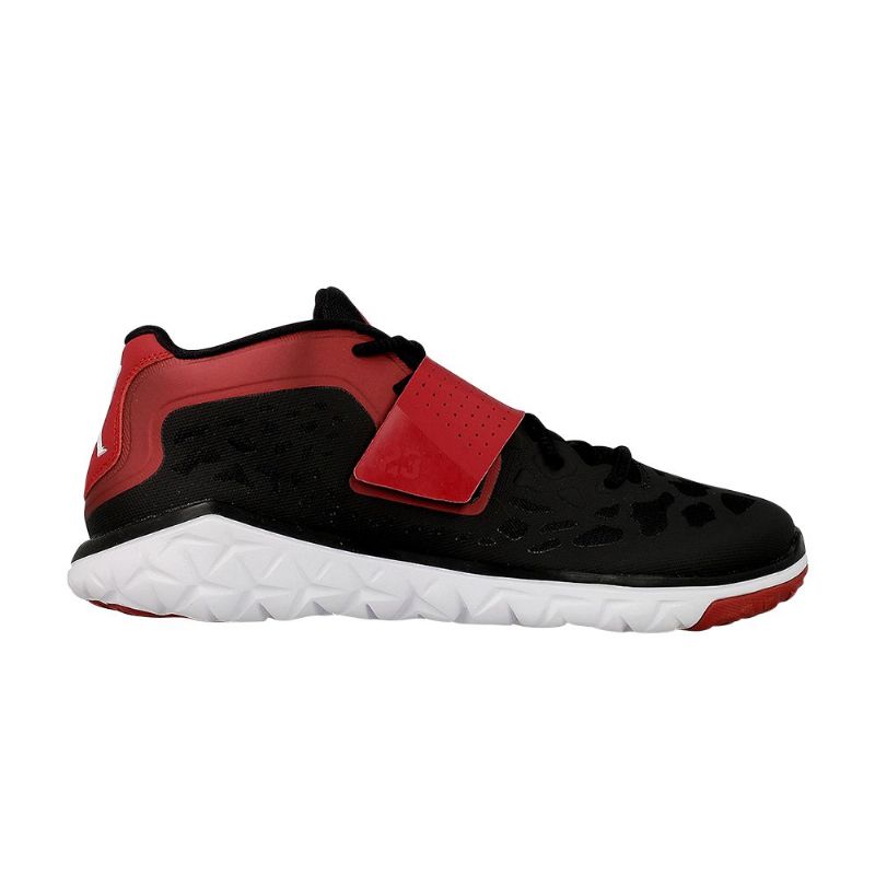 Air Jordan Flight Flex Trainer 2 Svart Rød Hvit Herresko