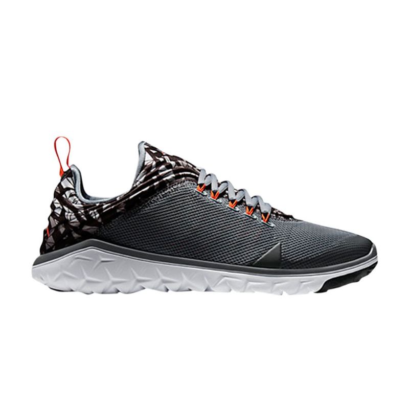 Air Jordan Flight Flex Trainer Grå Svart Oransje Herresko