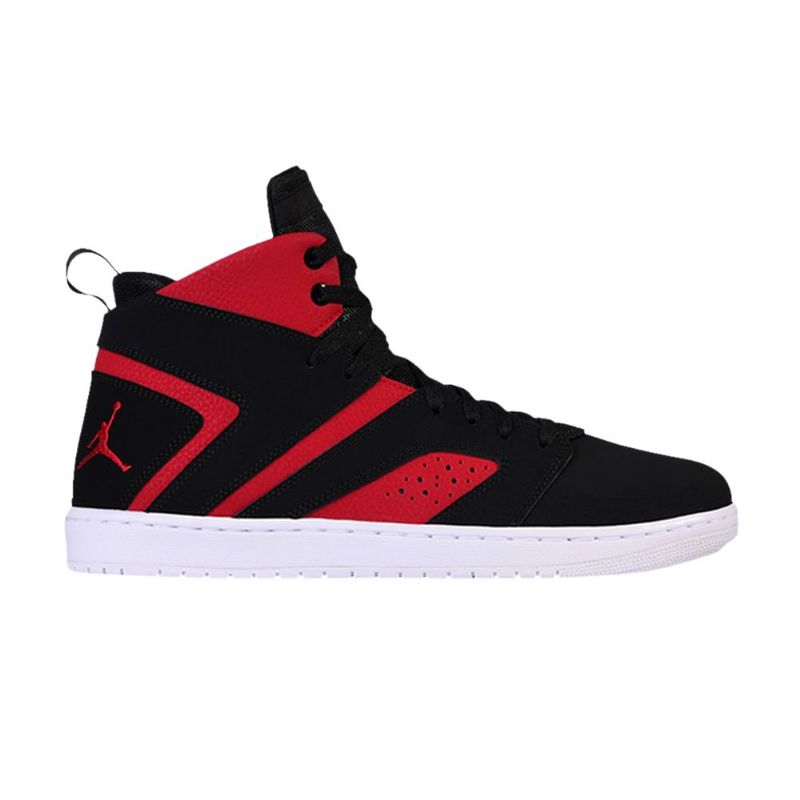 Air Jordan Flight Legend Svart Rød Hvit Herresko