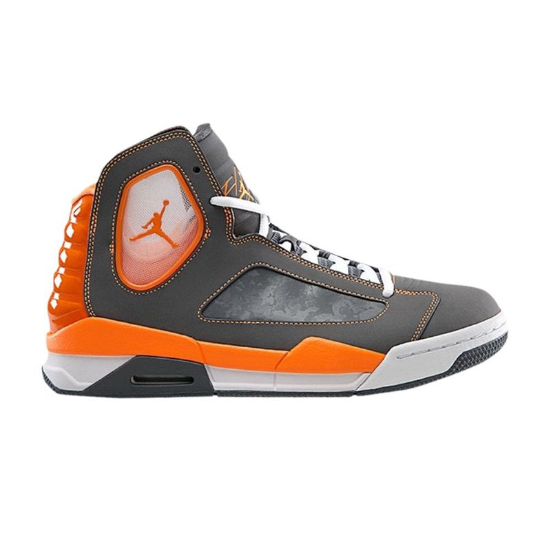 Air Jordan Flight Luminary Grå Oransje Hvit Herresko