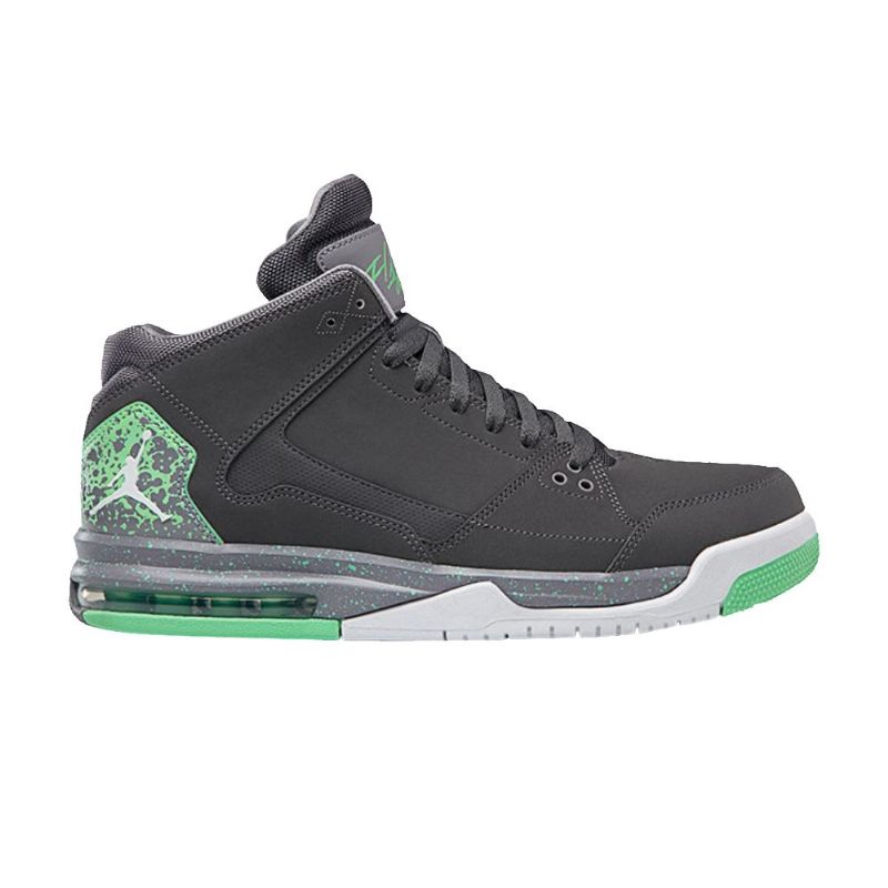 Air Jordan Flight Origin Svart Grå Grønn Herresko