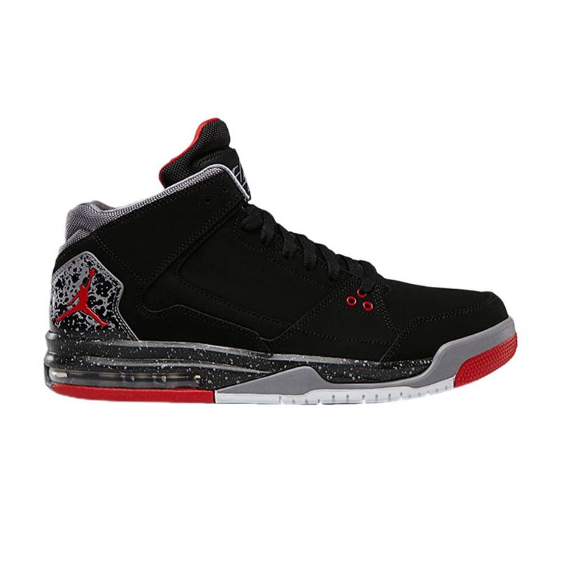 Air Jordan Flight Origin Svart Rød Grå Herresko