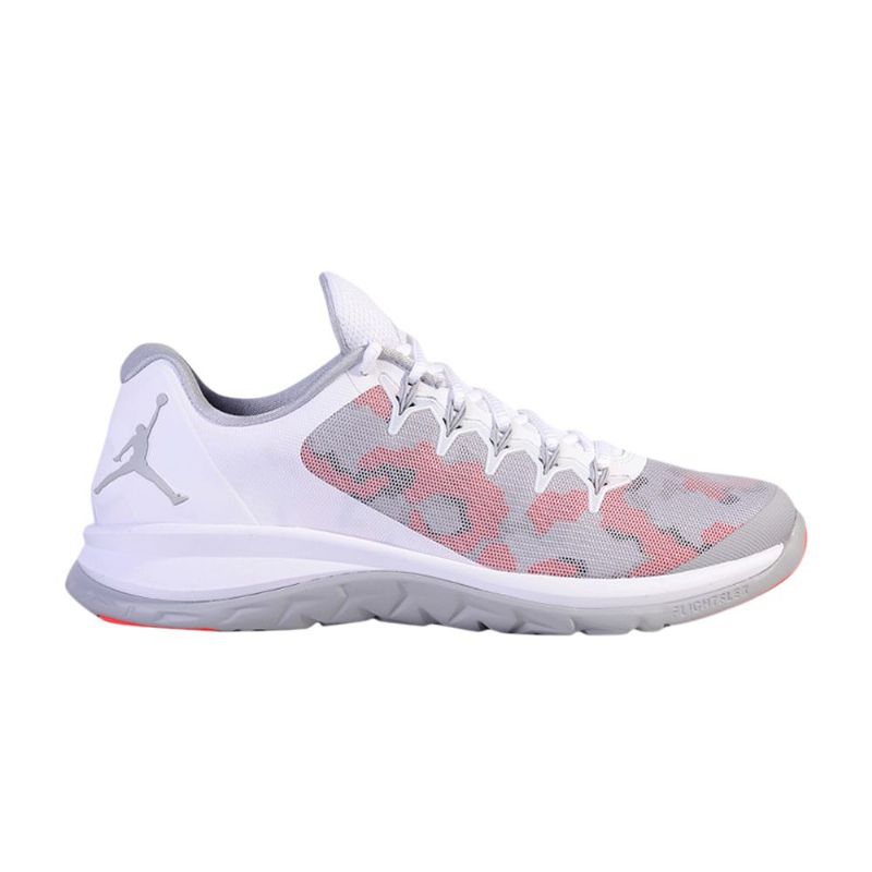 Air Jordan Flight Runner 2 Hvit Rød Grå Herresko